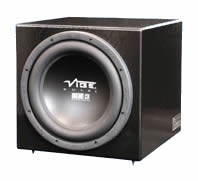 VIBE Alpha 1 Subwoofer Light Oak