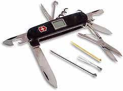 Victorinox Penknife - Voyager (Translucent Grey) - Ref 1.3705.VT3