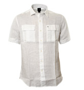 White Short Sleeve Shirt