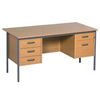 1500mm Executive Desk - Beech