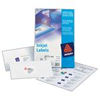 4 Per Sheet Inkjet Labels x 100 sheets