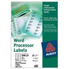 Viking 8 per Sheet Avery Word Processing Labels