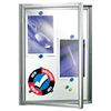 Viking at Home External glazed notice board-Landscape