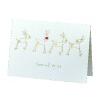 Viking Gold Riendeer Christmas Card - 20p/k