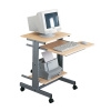 Viking Height Adjustable 60cm Wide PC Workstation -