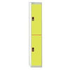 Viking Link 2 Door Locker-Grey With Yellow Doors