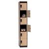 Viking Link 6 Door Locker-Coffee & Cream