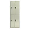 Viking Nest Of Two 2-Door Lockers-Coffee & Cream