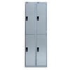 Viking Nest Of Two 2-Door Lockers-Grey