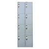 Viking Nest Of Two 4-Door Lockers-Grey