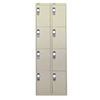 Viking Nest Of Two 6-Door Lockers-Coffee & Cream