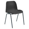 Viking Polyproplyene Stacking Chair - Black