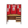 Viking Single Deck Display Unit-Red