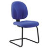 Visitors Ergonomic Operator Chair-Blue