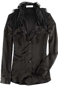 Viktor & Rolf Silk blend shirt with detachable collar