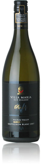 Villa Maria Reserve Sauvignon Blanc 2007 Wairau Valley, Marlborough (75cl)