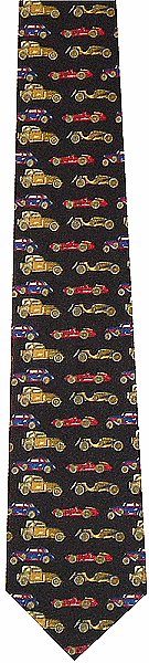 Vintage Cars Tie