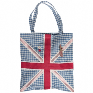 Union Jack Shabby Chic Tote Bag