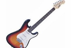 Vintage V6 Electric Guitar Sunburst - Nearly New