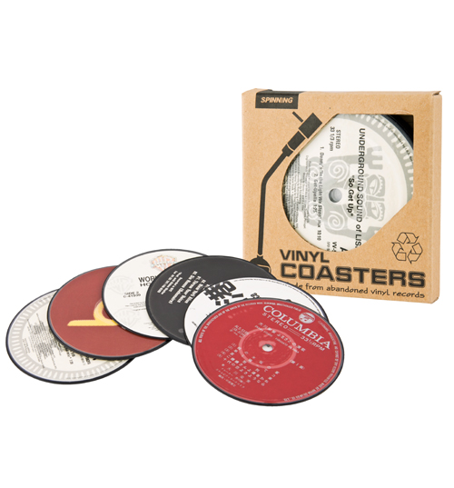 Vinyl Coasters