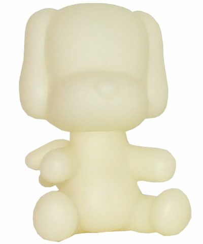 Vinyl Toys Toy2r 3.5`` Baby Qee DIY Angel Dog GID