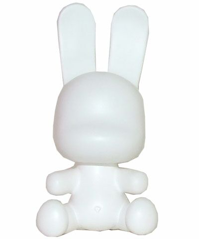 Vinyl Toys Toy2r 3.5`` Baby Qee DIY Devil Bunee White