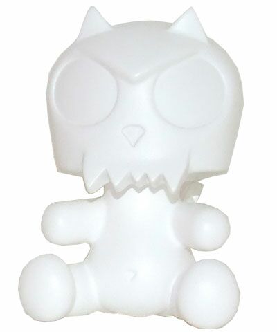 Toy2r 3.5`` Baby Qee DIY Devil D Toyer White