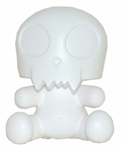 Toy2r 3.5`` Baby Qee DIY Devil Toyer White