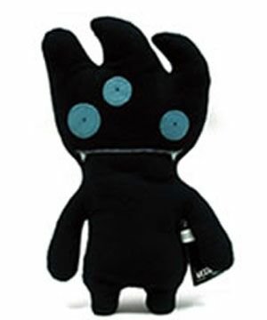 UglyDoll 12`` Plush Toy Secret Mission Tray Black