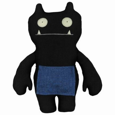 UglyDoll 12`` Plush Toy Secret Mission Wage Black