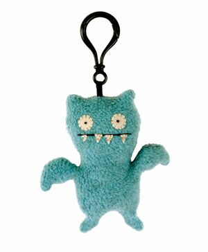 UglyDoll 4`` Plush Toy Keychain Icebat