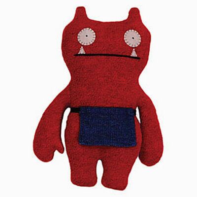 Vinyl Toys UglyDoll 7`` Plush Toy Minimum Wage Red