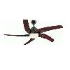 54" Black Ceiling Fan