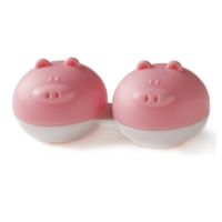 Vision Direct Piggy Shape Lens Case Pink