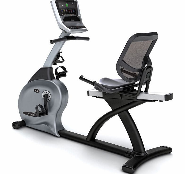 Vision Fitness R20 Recumbent Cycle with TOUCH Console