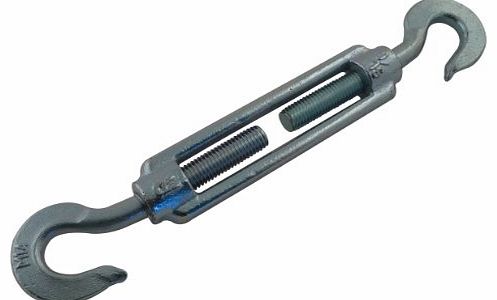 Viso TCC12E 2-Hooks Steel Turnbuckle - Zinc Plated