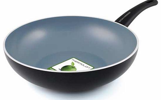 Vita Verde by GreenPan 28cm Ceramic Non-Stick Wok