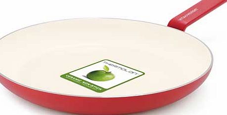 Vita Verde Foodies Red 28cm Frying Pan