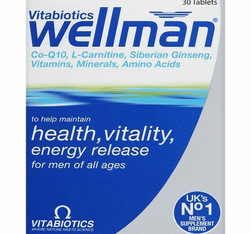 Vitabiotics Wellman Original Tablets