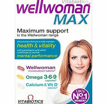 Vitabiotics Wellwoman Max 84 Tablets/Capsules