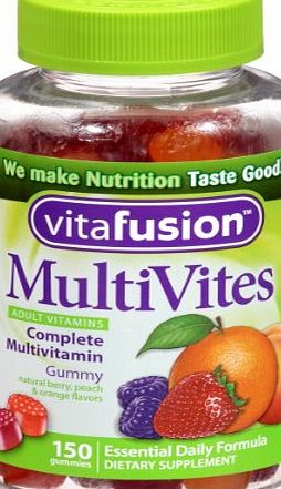 Vitafusion Multi-vite, Gummy Vitamins For Adults, 150-Count