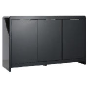 Triple Sideboard, Black