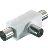 vivanco 2 Way Coaxical Plug