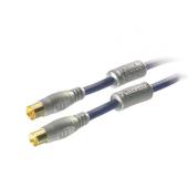 vivanco SICPCJ 05 Coaxial To Coaxial Lead 5 Metres