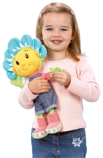 Vivid Imaginations Talking Fifi Forget-Me-Not 14 Plush