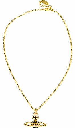 Vivienne Westwood Mayfair Bas Relief Gold Pendant