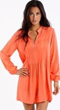 ViX, 1295[^]224739 Solid Catarina Tunic - Peach