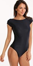 ViX, 1295[^]247138 Solid Duda One Piece - Black