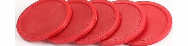 Vktech 5Pcs 2 inch Mini Air Hockey Table Pucks 50mm Puck Children Table New