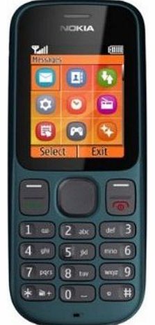 Vodafone Nokia 100 Pay As You Go Handset - Dark Grey